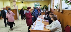 Ездоченцы организовали для избирателей угощения блинами и мастер-классы