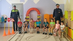 Воспитатель детского сада села Лозного Галия Осипенко: «Мы за безопасность на дороге»