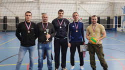 Чернянские спортсмены заняли третье место в дивизионе в финальных состязаниях по волейболу