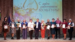 Культработники Чернянки получили награды к профессиональному празднику