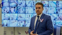 Глава белгородского избиркома Игорь Лазарев в числе первых принял участие в выборах президента РФ