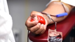 Руководитель чернянского Красного Креста Рита Мирошникова привела факты о донорстве крови