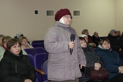 Андреевцы и большанцы пообщались с главой муниципалитета Татьяной Кругляковой 15 февраля