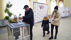 Чернянцы отметили высокий уровень безопасности на избирательных участках