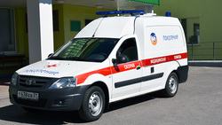 Автопарк Чернянской районной больницы пополнился новым санитарным автомобилем