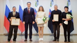 Вячеслав Гладков предоставил губернаторские стипендии 42 спортсменам