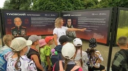 Специалисты Чернянского краеведческого музея создали стационарную уличную выставку «СВОи Герои»