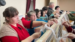 Новые мастерские по плетению маскировочных сетей открылись в Чернянском районе
