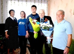 Участник Великой Отечественной Василий Самуилович Боклагов отметил 97-й день рождения