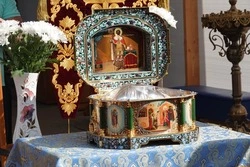 Чернянцы смогли приложиться к мощам покровителя Русского воинства князя Александра Невского