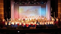 Чернянский образцовый самодеятельный коллектив хореографический ансамбль «Радость» отметил 45-летие