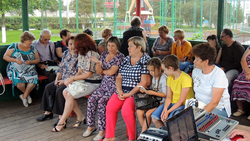 Жители Чернянки стали участниками летнего вечера отдыха
