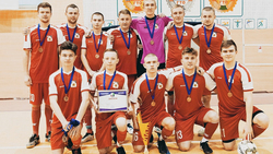 Взрослая футбольная команда «Каскад» стала бронзовым призёром области по мини-футболу