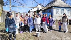 В Ольшанке кипит работа по наведению порядка