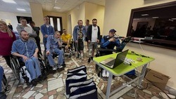 Белгородский спортсмен-паралимпиец провёл мастер-класс для раненых военнослужащих