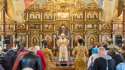 Владыка Иоанн освятил часовню в Прилепах Чернянского района