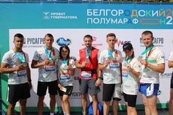 Чернянцы стали участниками спортивного полумарафона в Белгороде