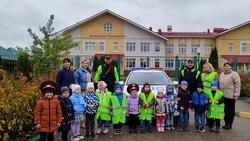 Воспитанники детского сада «Россияночка» Чернянки приняли участие в неделе безопасности
