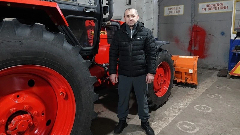 Чернянец Владимир Бредихин рассказал журналисту «Приосколья» о буднях водителя коммунальной техники