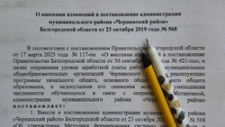Постановление администрации Чернянского района  от 18.06.2025 г. №324