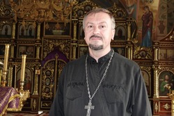 Благочинный Чернянского округа протоиерей Степан Жаровский поздравил жителей с Пасхой