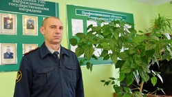 Чернянские власти занесли портрет майора колонии-поселения Сергея Коржова на Доску почёта