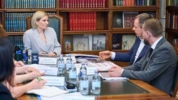 Вячеслав Гладков рассказал о встрече с министром культуры РФ Ольгой Любимовой