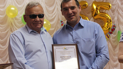 Чернянцы отметили 65-летие региональной организации Всероссийского общества слепых