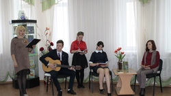 Студенты агромеханического техникума встретились с молодыми поэтами Чернянского района