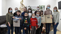 Юные чернянцы побывали на экскурсии в районной газете «Приосколье»