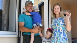 Анастасия Гарбузова из Орлика поблагодарила власти региона за возможность иметь свой дом
