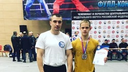 Кикбоксёр из Чернянки Даниил Лагутин завоевал серебро на чемпионате ЦФО