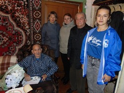 Участник Великой Отечественной войны Яков Егорович Андреев из Кочегур отметил 102-й день рождения 