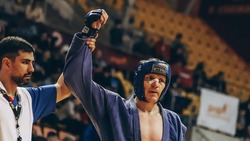 Белгородский спортсмен Виктор Немков одержал победу на чемпионате России по боевому самбо