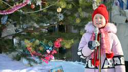 Жители улицы Железнодорожной в посёлке Чернянка вместе отметили новогодние праздники