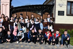 Ученица второй школы Чернянки Варвара Мощенко провела экскурсии по райцентру
