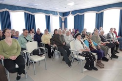 В морквинском Доме досуга прошла встреча руководства с жителями