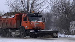 25 единиц техники вышли на уборку снега в Чернянском районе