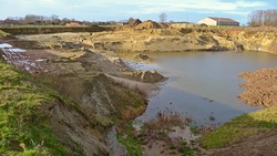 Управление Экоохотнадзора остановило незаконную добычу песка под Белгородом