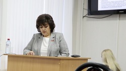Председатель Муниципального совета Чернянского района Марина Чуб доложила о работе в 2021 году 