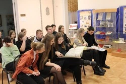 Чернянские школьники побывали на профориентационной встрече в музее
