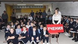 Учения по линии ГО и ЧС прошли в школе села Ездочное