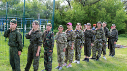 Старшеклассники Чернянского района проявили себя на военно-полевых сборах в селе Орлике