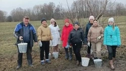 Коммунальные службы Чернянки включились в весеннюю уборку
