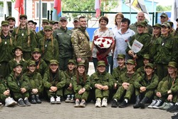 Военно-исторические сборы «Армата» завершились в Чернянском районе