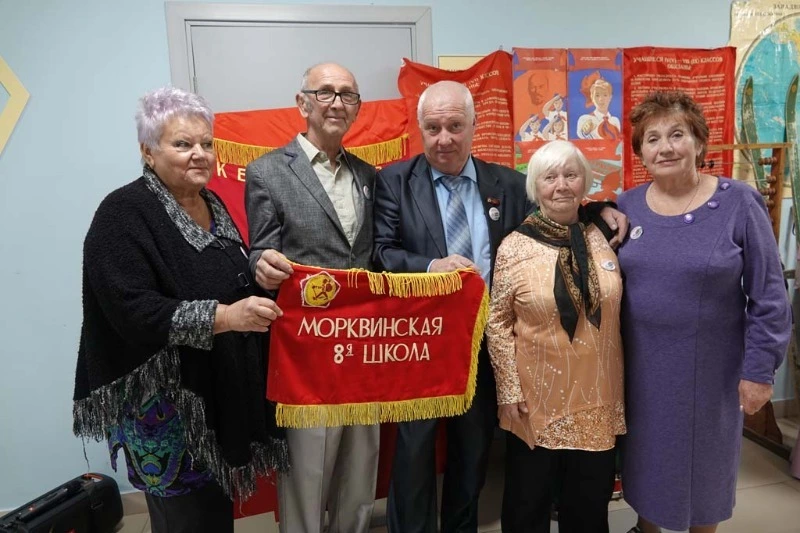 Встречу школьных друзей провели выпускники и учителя морквинской восьмилетки