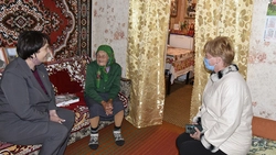 Пенсионерка Мария Сергеевна Нечёса из села Большое пообщалась с Татьяной Кругляковой