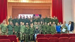 Курсанты «Арматы» из Ольшанки встретились с Героем России Вячеславом Воробьёвым