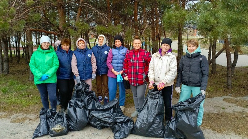 Чернянцы приняли активное участие в региональном экологическом субботнике