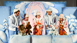 Белгородский театр кукол подарил новогоднее представление чернянским детям